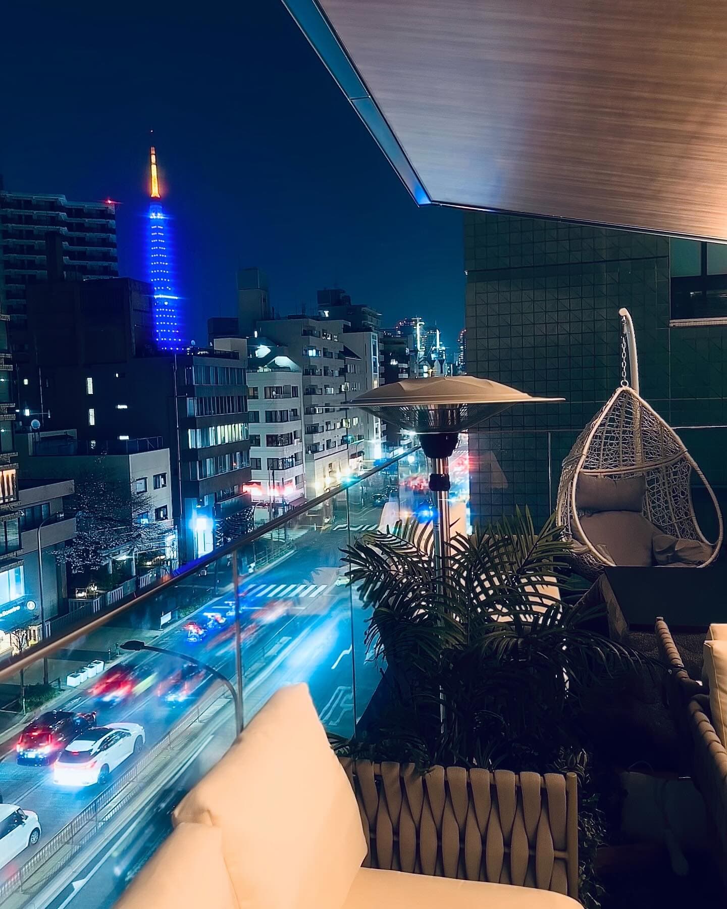 テラス夜景