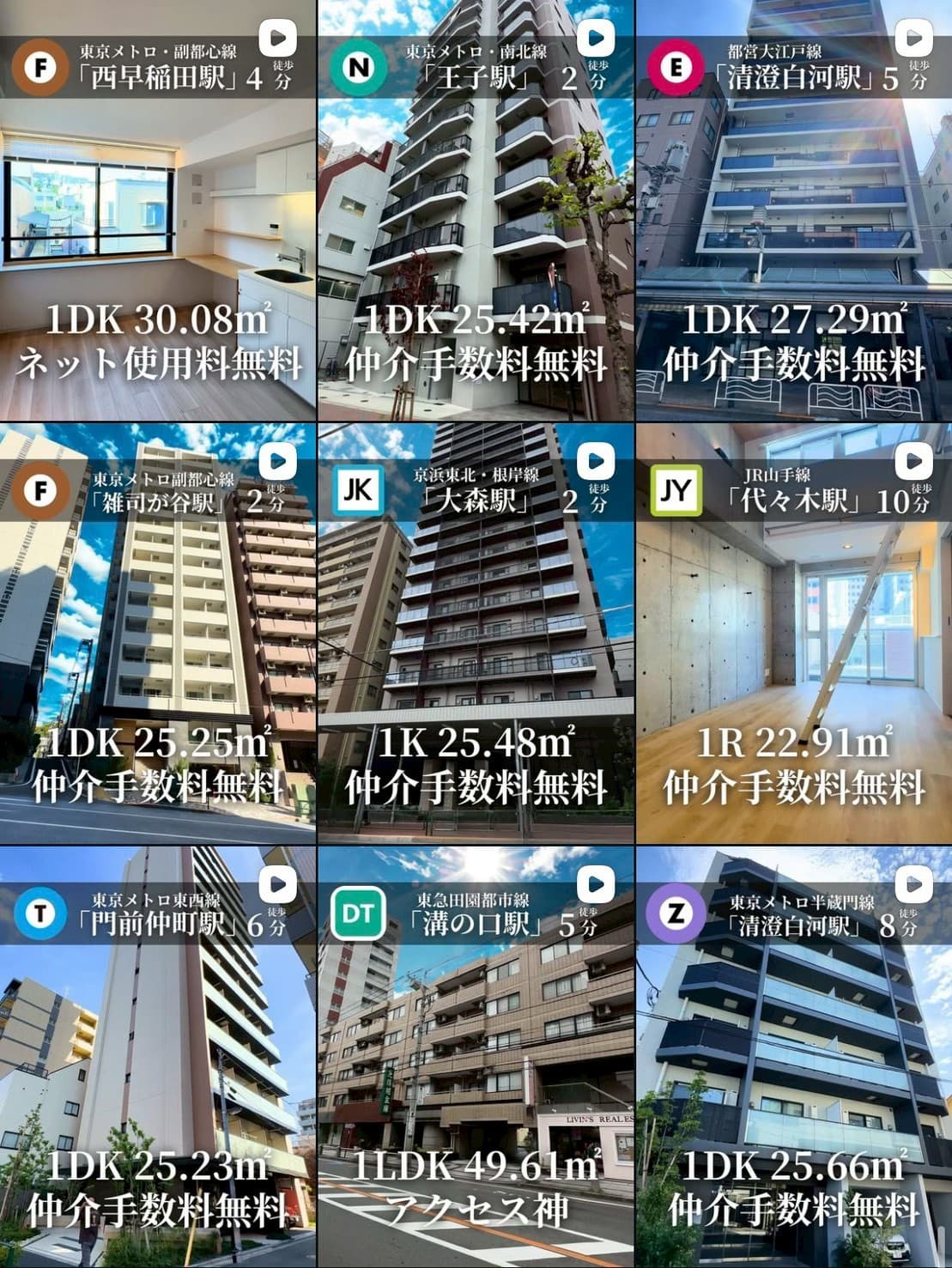 不動産仲介会社のリール運用で月間反響数18件→53件に